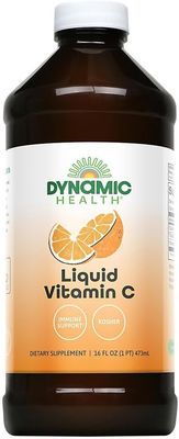 Dynamic Health, Kosher Liquid VITAMIN C 1000mg, Citrus Flavor - 16 fl. oz (473 mL)
