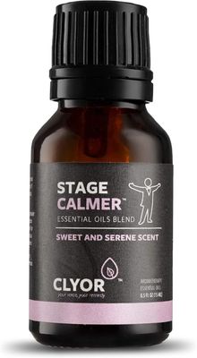 Clyor, STAGE CALMER, Sweet &amp; Serene Scent, Essential Oils Blend - 0.5 fl. oz. (15 mL)