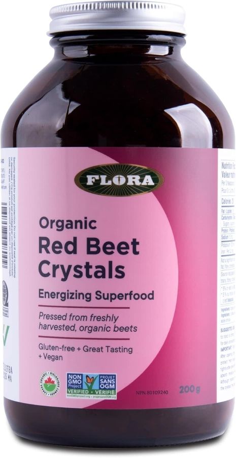 Flora, Kosher Organic Red Beet Crystals - 200g