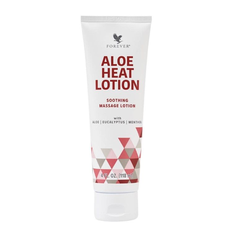 Forever, ALOE HEAT LOTION, Soothing Massage Lotion - 4 fl. oz. (118 mL)
