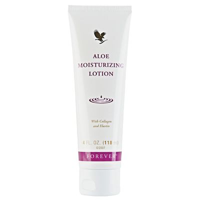 Forever, ALOE MOISTURIZING LOTION, With Collagen &amp; Elastin - 4 fl. oz. (118 mL)