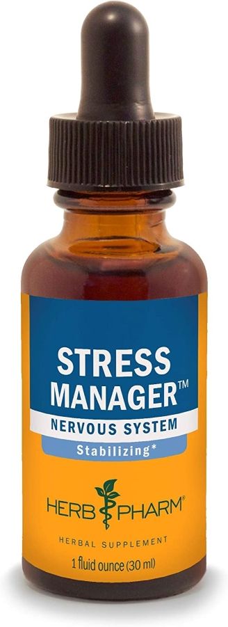 Herb Pharm, STRESS MANAGER, Stabilizing Nervous System - 1 fl. oz (30 mL)