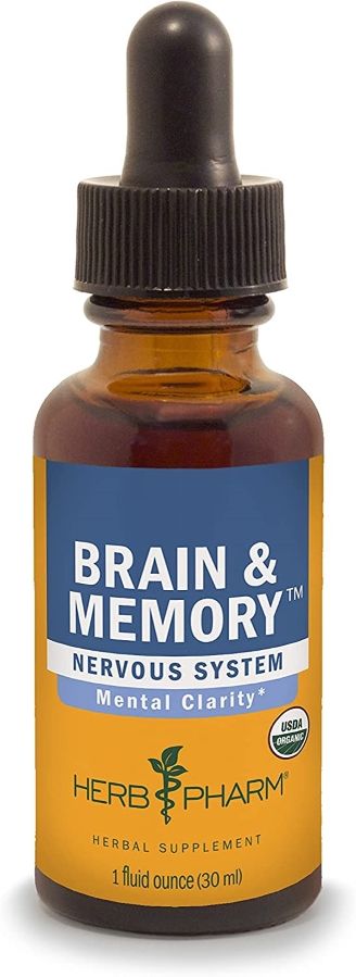 Herb Pharm, BRAIN &amp; MEMORY - 1 fl. oz (30 mL)