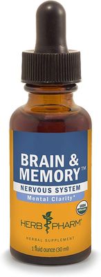 Herb Pharm, BRAIN &amp; MEMORY - 1 fl. oz (30 mL)