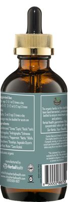 Herbal Health, Herbal Formula, Kosher HERBIOTICS, Supports Infections & Inflammations, Liquid - 4 fl. oz. (120 mL) - Kosher for Passover