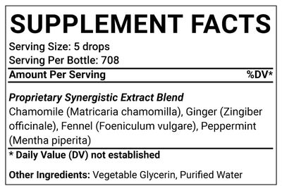 HerbaLeaf, Kosher Gripe Water, Infant Colic &amp; Gas - 4 fl. oz. (120 mL)
