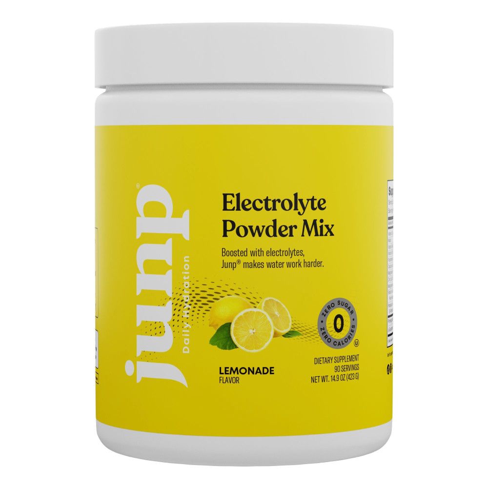 JUNP Electrolytes Powder, LEMONADE Flavor, Hydration Keto Electrolyte Drink Mix - 14.9 OZ (423 g) Powder