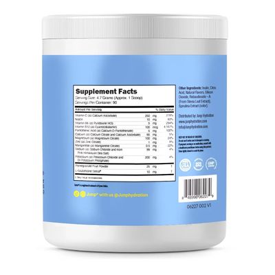 JUNP Electrolytes Powder, Kosher BERRY LEMONADE Flavor, Hydration Keto Electrolyte Drink Mix - 14.9 OZ (423 g) Powder