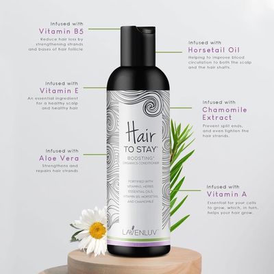 Lavenluv, Hair To Stay, Boosting Organics CONDITIONER - 8 oz. (237 mL)