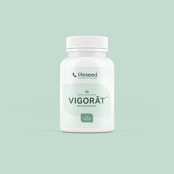 Lifeseed, VIGORAT, Male Function Support - 60 Vegetarian Capsules