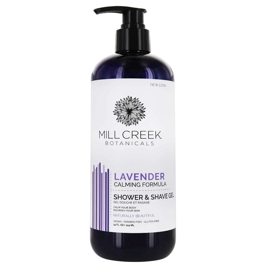 Mill Creek, LAVENDER Calming Formula, Shower &amp; Shave Gel - 414 mL (14 fl. oz)