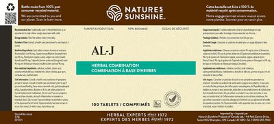 Nature's Sunshine, Kosher AL-J (ALJ), Herbal Combination - 59 mL (2 fl. oz.)