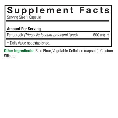 Natures Answer, Kosher FENUGREEK 600mg, Supports Men's Sexual Health - 90 Vegetarian Capsules