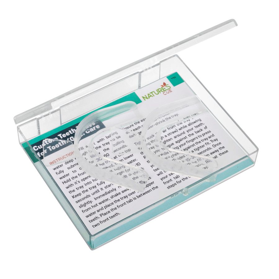 Natures Cue, CUSTOM TEETH TRAY, Bite Plate, Mold, Simplify the Application of Clay Cream