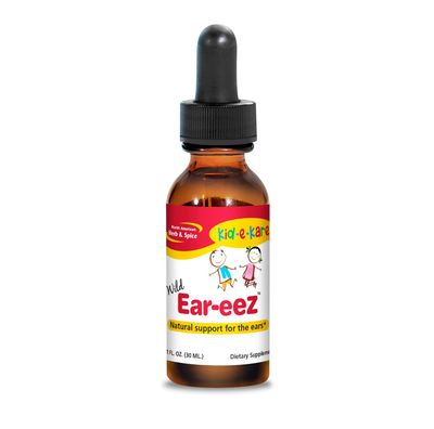 North American Herb &amp; Spice, Kid-E-Kare, Wild EAR-EEZ, Natural Support for the Ears, Liquid Oil - 1 fl. oz (30 mL)