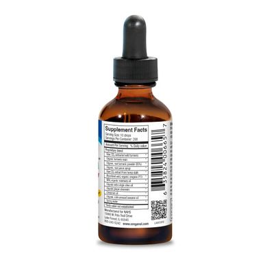 North American Herb &amp; Spice, Fast Acting Turmeric-Hemp Synergy CANACURMIN, Supports A Healthy Whole Body Nervous System, Liquid - 2 fl. oz (60 mL)