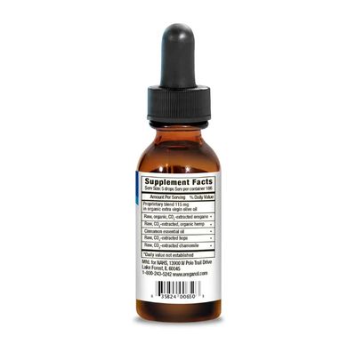 North American Herb &amp; Spice, CO2-Extracted HEMPANOL PM, Raw Hemp &amp; Hops Extract, Supports Sleep &amp; Wellness, Liquid - 1 fl. oz (30 mL)