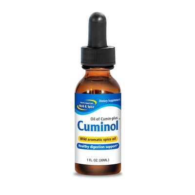 North American Herb &amp; Spice, CUMINOL Oil of Cumin-Plus, For Healthy Digestion Support, Liquid - 1 fl. oz (30 mL)