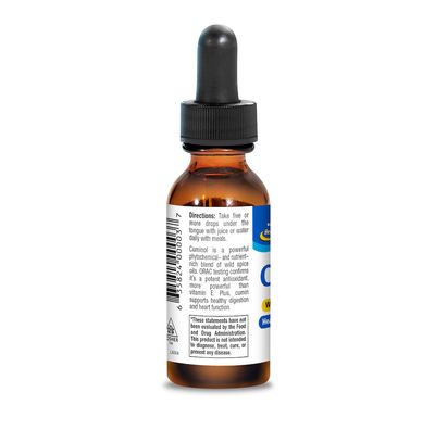 North American Herb &amp; Spice, Kosher CUMINOL Oil of Cumin-Plus, For Healthy Digestion Support, Liquid - 1 fl. oz (30 mL)