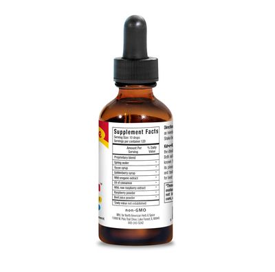 North American Herb &amp; Spice, Kid-E-Kare, OREGA-CINN Cinnamon-Flavored Oregano Oil, Liquid - 2 fl. oz (60 mL)