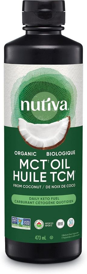 Nutiva, Organic MCT OIL From Coconut, Liquid - 473 mL