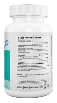 Nutri Supreme, Kosher MAGNESIUM CALM, Formerly Nature's Calm - 120 Tablets #120