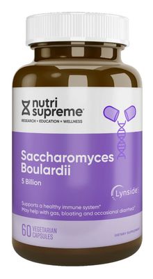 Nutri Supreme, Kosher SACCHAROMYCES BOULARDII, 5 Billion Probiotic - 60 Vegetarian Capsules #146