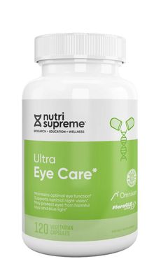 Nutri Supreme, Kosher ULTRA EYE CARE, Maintains Optimal Eye Function - 120 Vegetarian Capsules #16