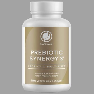 ProDermix, Kosher PREBIOTIC SYNERGY 3, Probiotic Multiplier - 100 Vegetarian Capsules