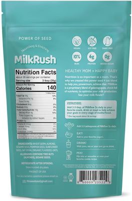 ProSeed, MILKRUSH, Nourishing &amp; Enriching, Lactation Support for Breastfeeding - 26 oz. (737g)