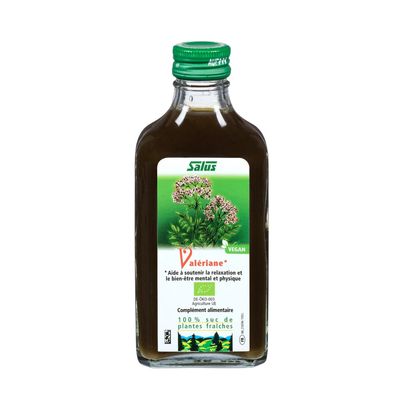 Salus, VALERIAN JUICE Organic, Traditionally Used in Herbal Medicine As A Sedative To Help Promote Sleep, Liquid - 200 mL
