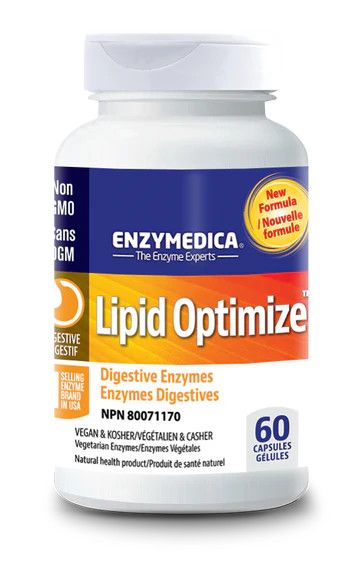 Enzymedica, Kosher LYPO GOLD, For Fat Digestion - 60 Vegetarian Capsules