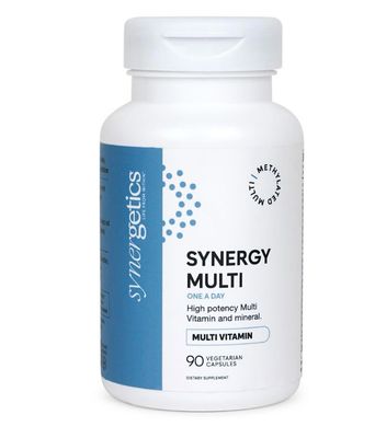 Synergetics, Kosher One a Day SYNERGY MULTI Vitamin - 90 Vegetarian Capsules