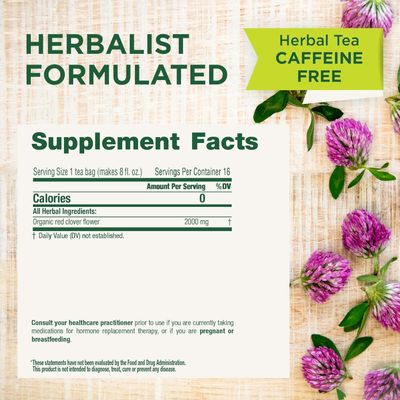 Traditional Medicinals, Organic Red Clover - 16 Tea Bags