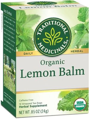 Traditional Medicinals, Organic Lemon Balm - 16 Tea Bags