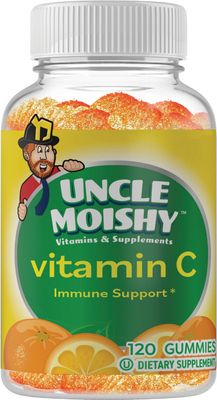 Uncle Moishy, Kosher VITAMIN C Gummies, For Immune Support - 120 Jellies