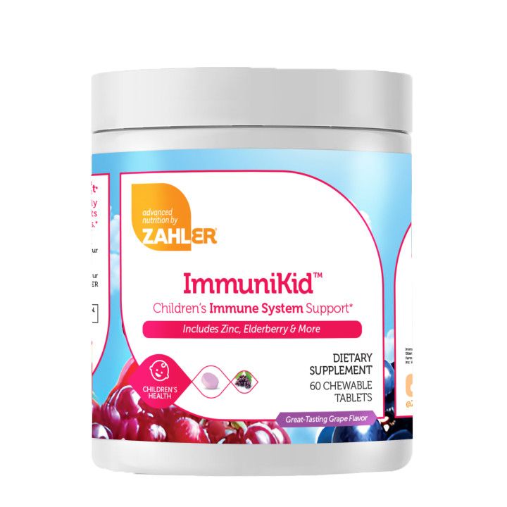 Zahlers, Kosher ImmuniKid Chewable - 60 Chewable Tablets