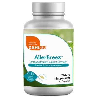 Zahlers, Kosher AllerBreez (Allergy support)