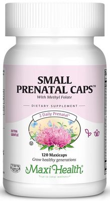 Maxi Health, Kosher Small Prenatal Caps - Certified Chometz Free