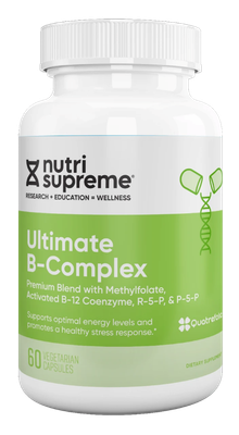 Nutri Supreme, Kosher ULTIMATE B COMPLEX, With Methylfolate &amp; Activated B12