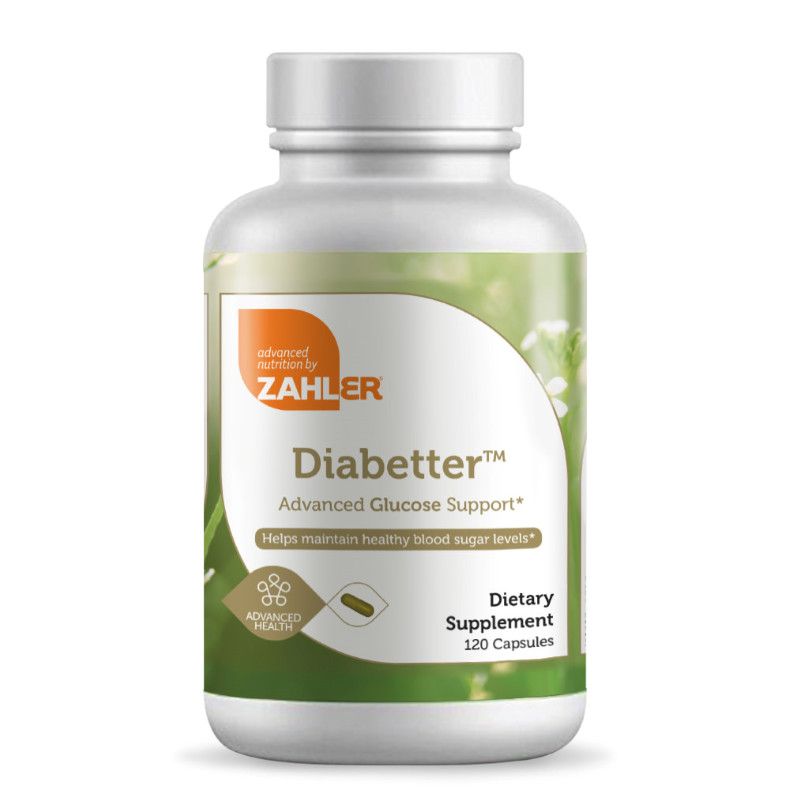 Zahlers, Kosher  Diabetter, Blood Sugar Support - 120 Vegetarian Capsules