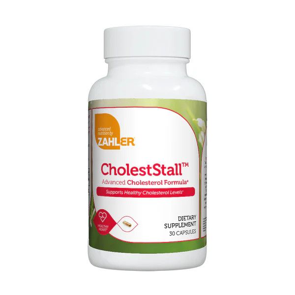 Zahlers, Kosher  CholestStall, Advanced Cholesterol Formula - 30 Vegetarian Capsules