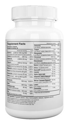 Nutri Supreme, Kosher ACTIVE 50 PLUS, Multi Vitamin for Men &amp; Women 50+ Iron Free - 120 Vegetarian Capsules #130