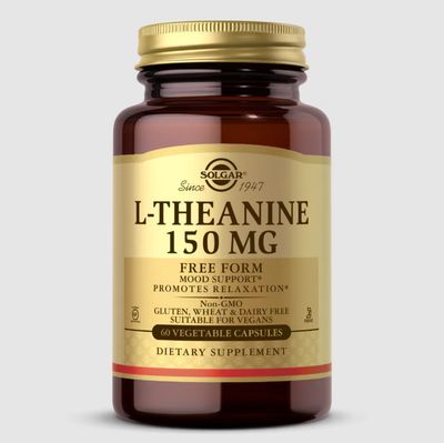 Solgar, Kosher L-Theanine 150 mg - 60 Vegetarian Capsules