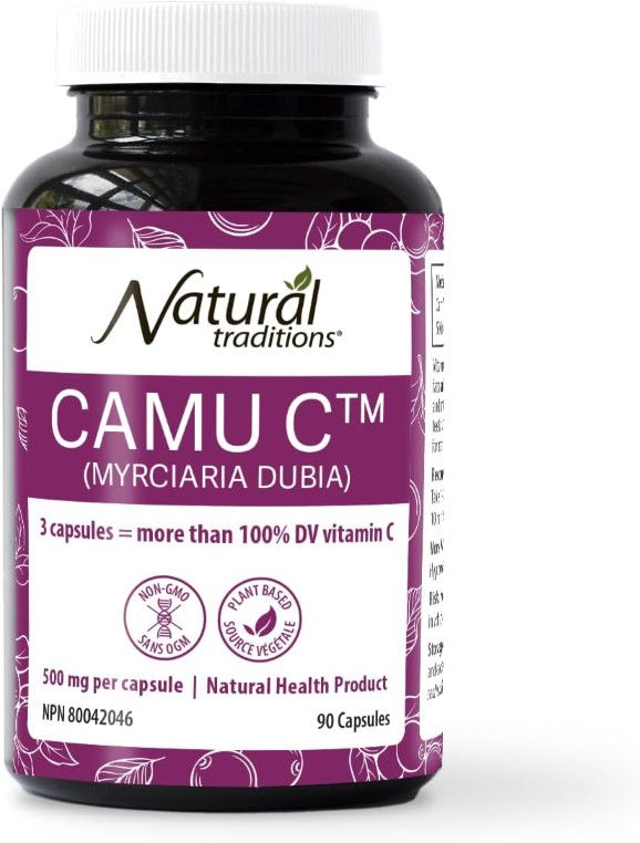 Natural Traditions, CAMU C - 90 Vegetarian Capsules
