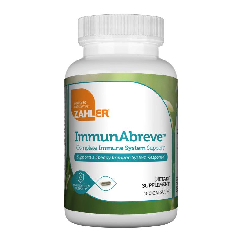 Zahlers, Kosher ImmunAbreve, Complete Immune System Support - 180 Vegetarian Capsules