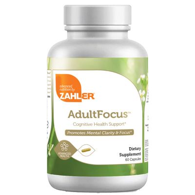 Zahlers, Kosher Adult Focus - 60 Vegetarian Capsules