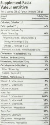 Garden of Life, Raw Organic Protein &amp; Greens Unflavoured Powder - 568g