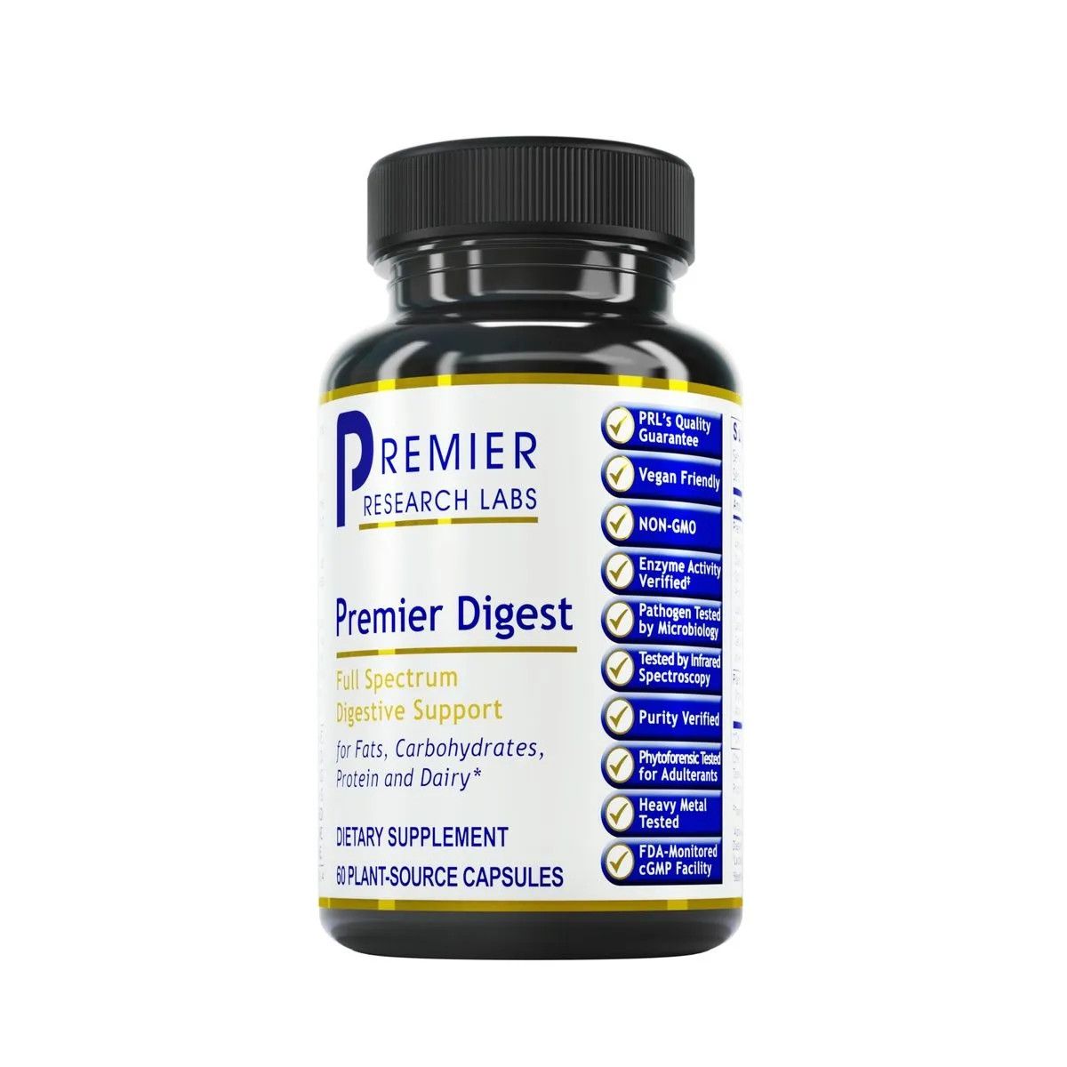 Premier Research Labs, Premier Digest - 60 Vegetarian Capsules