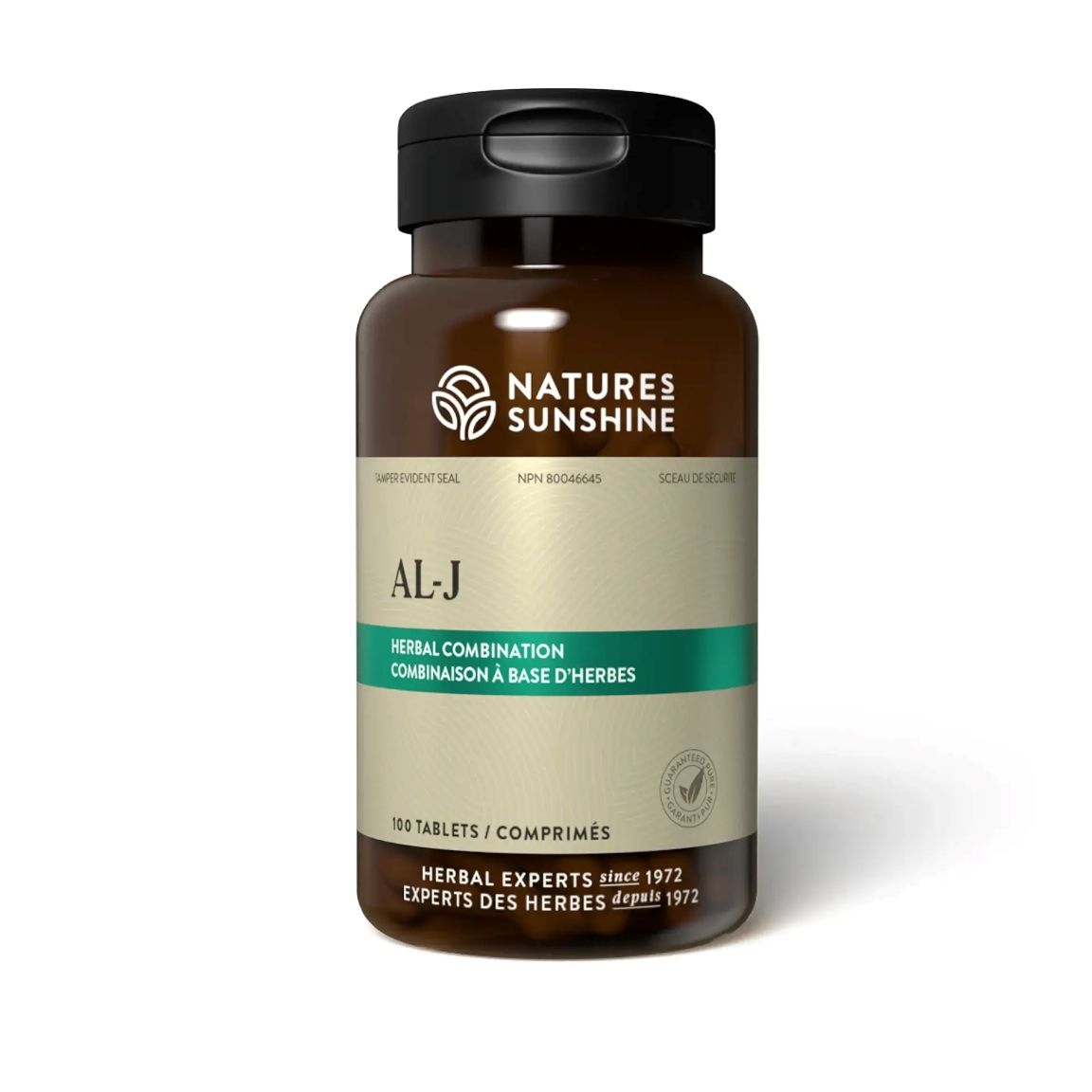 Nature's Sunshine, Kosher AL-J (ALJ), Herbal Combination - 100 Tablets